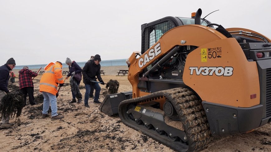 CASE COMPLETES ENVIRONMENTAL BEACH CARE CLEAN-UP PROJECT 